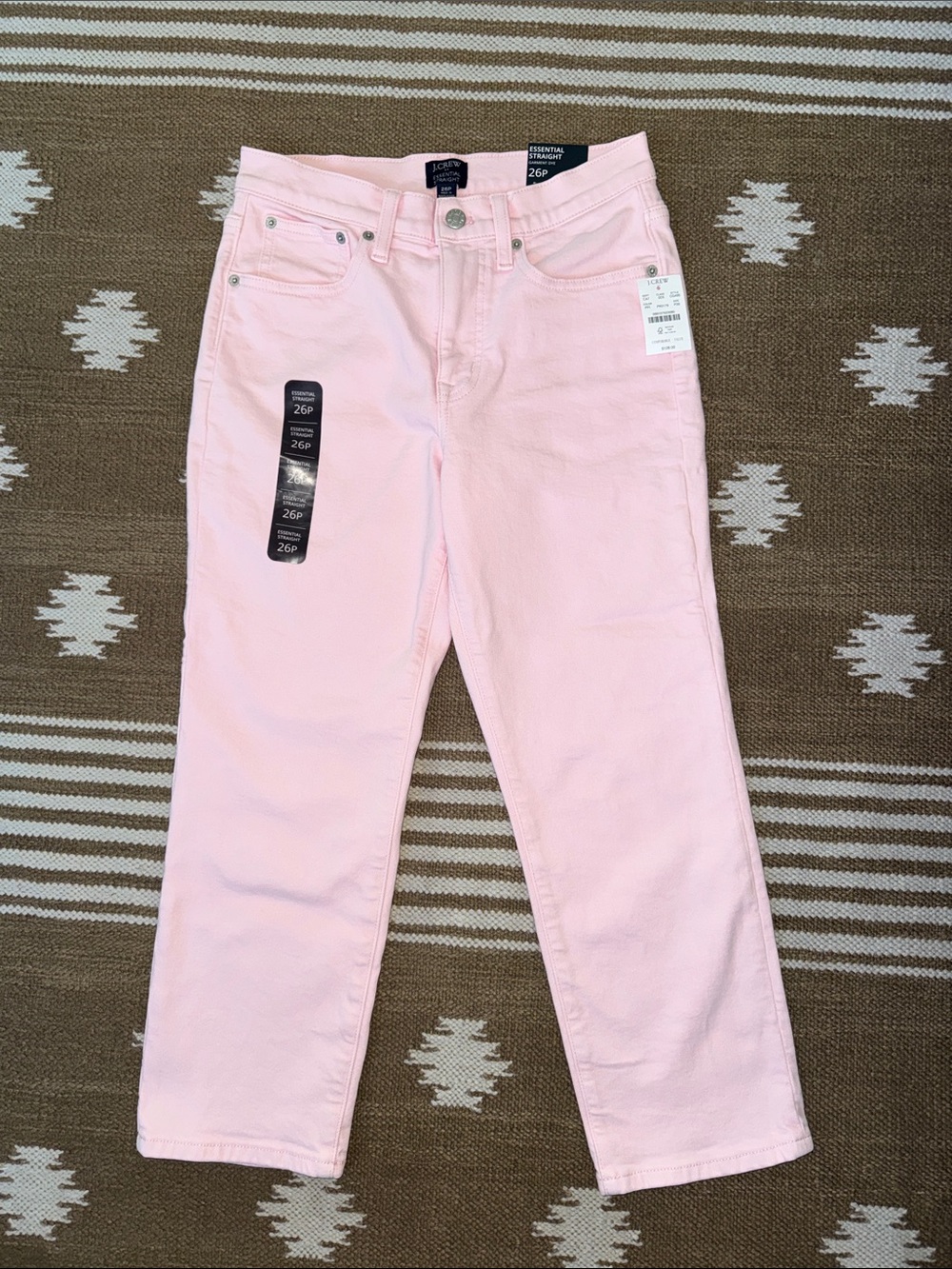 J. Crew Essential Straight Leg Jeans